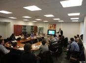 Photo of LANIR 12M meeting participants at Mons, Belgium.