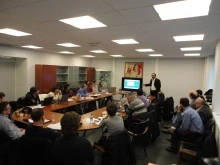 Photo of LANIR 12M meeting participants at Mons, Belgium.